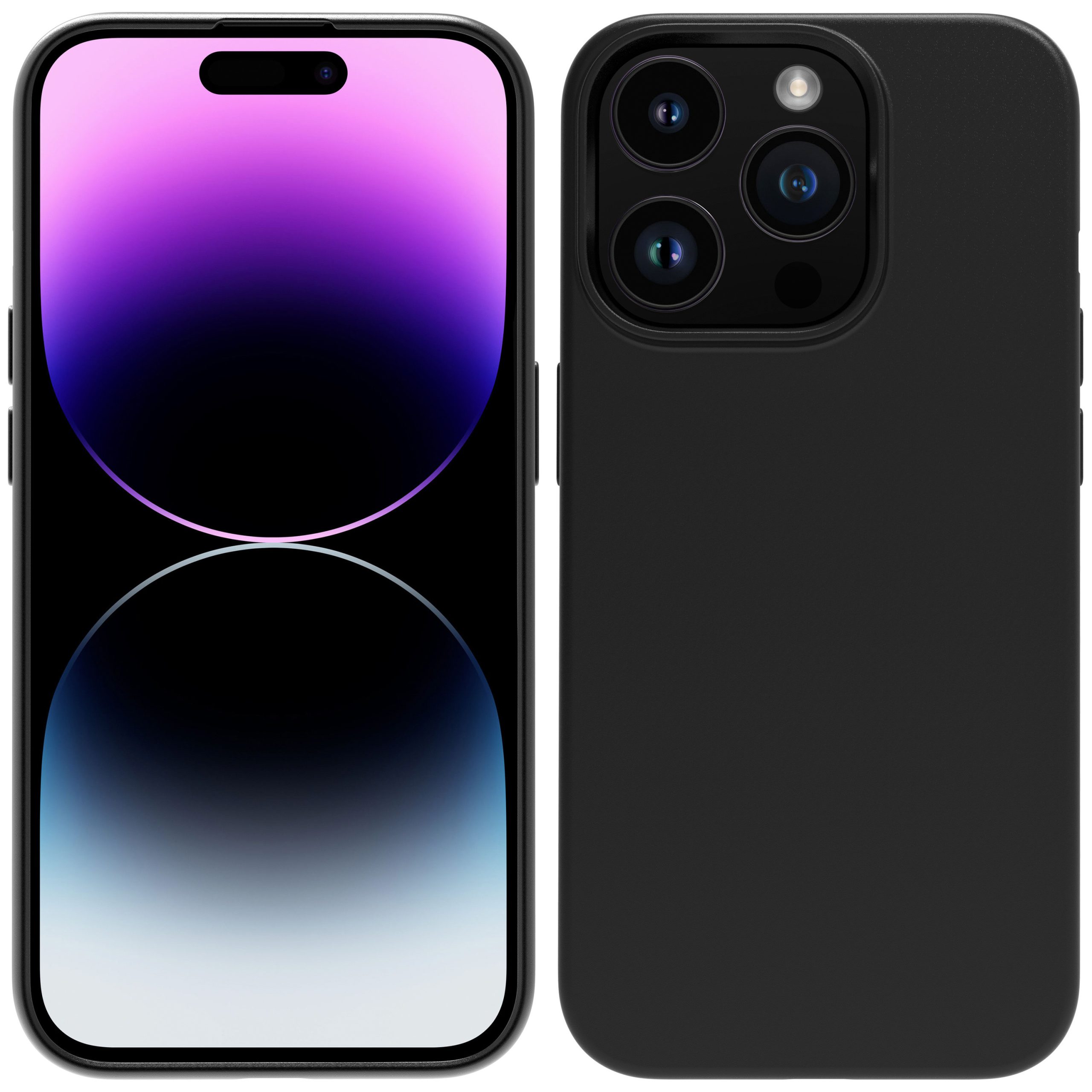 FUNDA MUVIT RECYCLETEK PARA APPLE IPHONE 15 PRO NEGRA