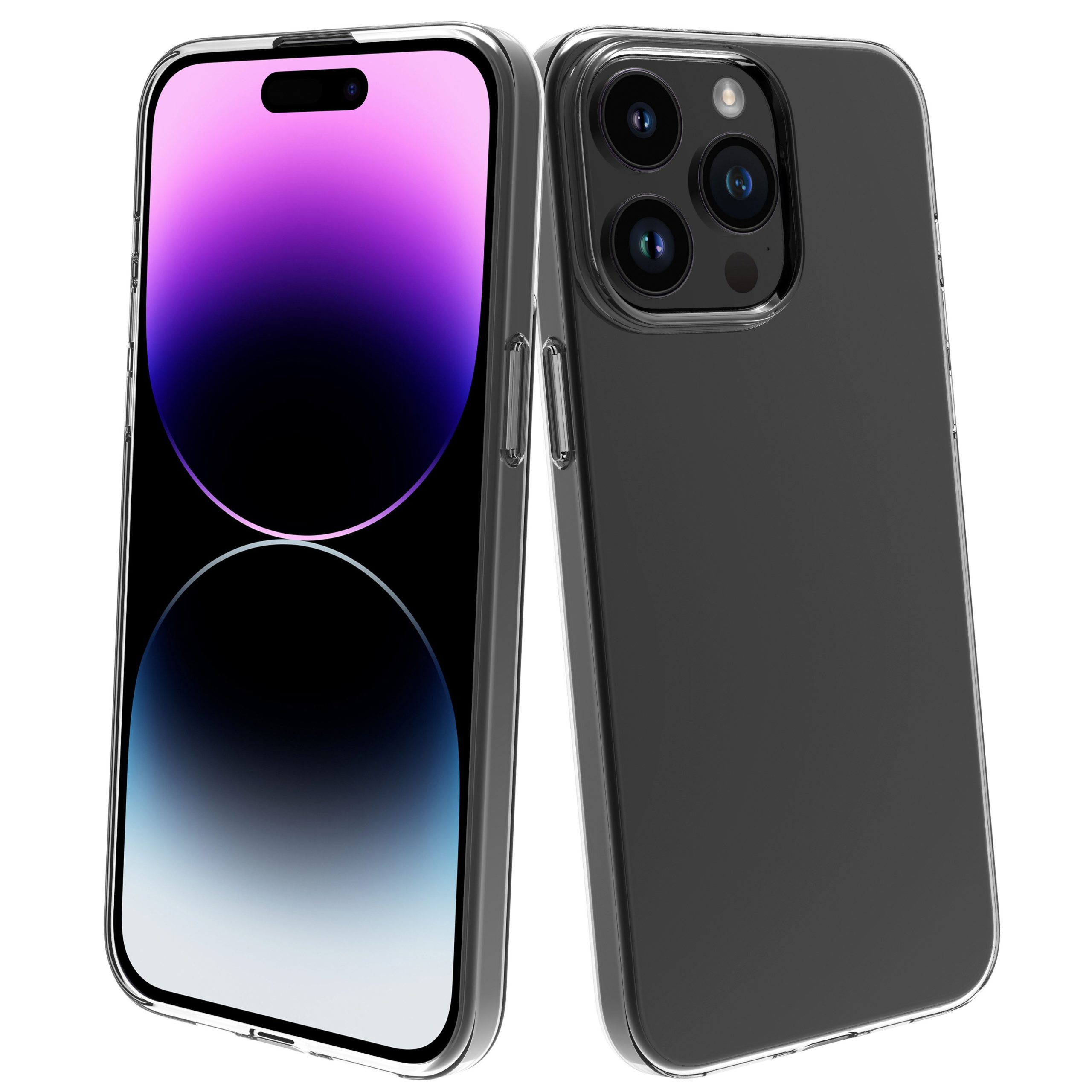 FUNDA MUVIT RECYCLETEK PARA APPLE IPHONE 15 PRO MAX TRANSPARENTE
