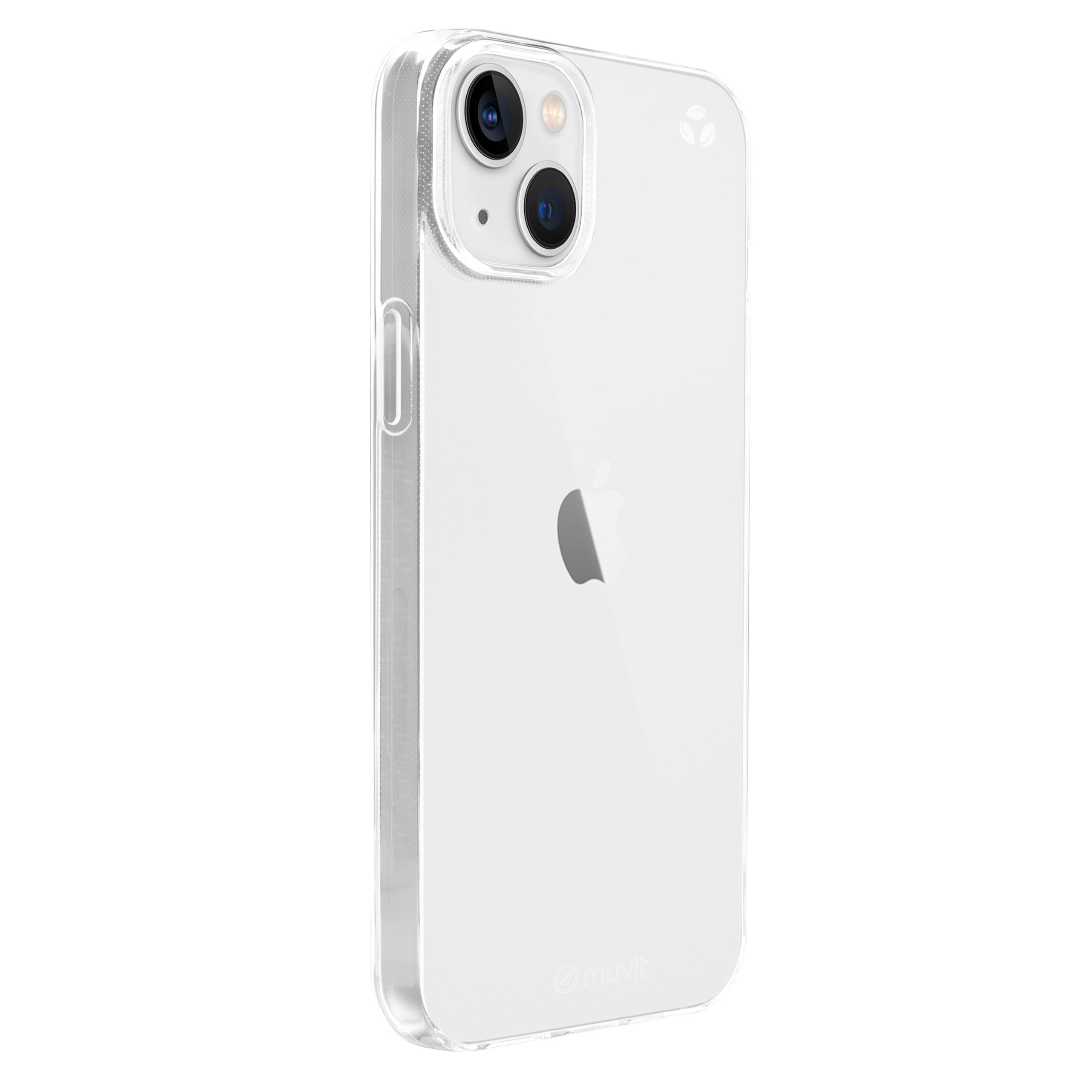 FUNDA MUVIT RECYCLETEK PARA APPLE IPHONE 14 PLUS TRANSPARENTE