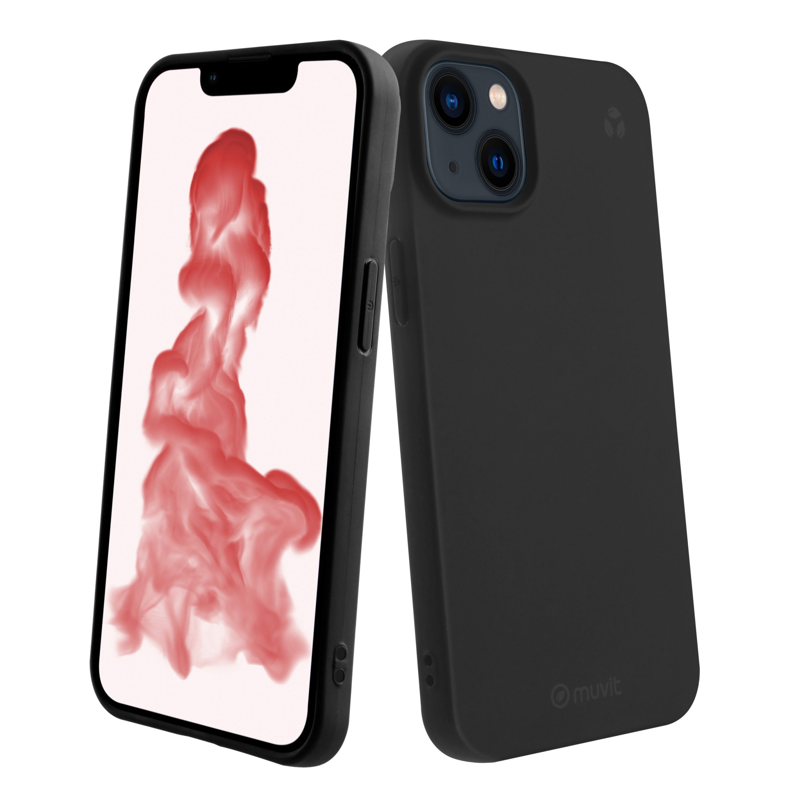 FUNDA MUVIT RECYCLETEK PARA APPLE IPHONE 14 PLUS NEGRA