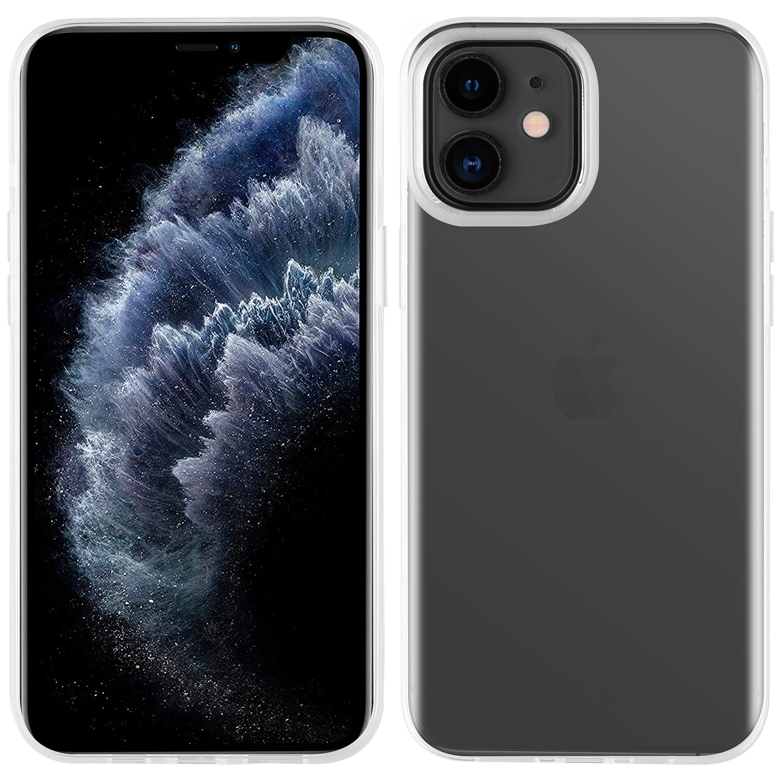 FUNDA MUVIT RECYCLETEK PARA APPLE IPHONE 12/12 PRO TRANSPARENTE