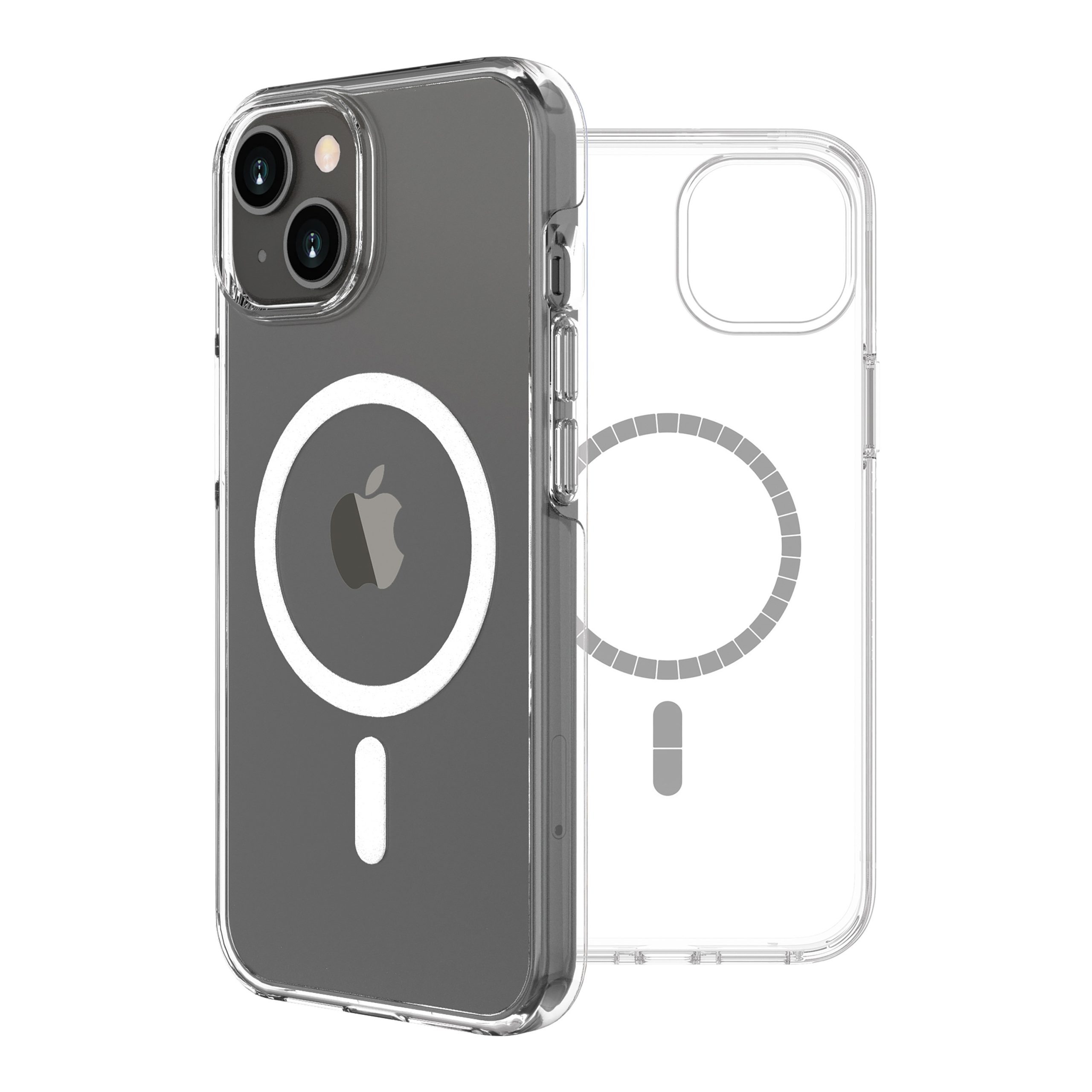 FUNDA MUVIT RECYCLETEK MAGSAFE PARA APPLE IPHONE 14 TRANSPARENTE
