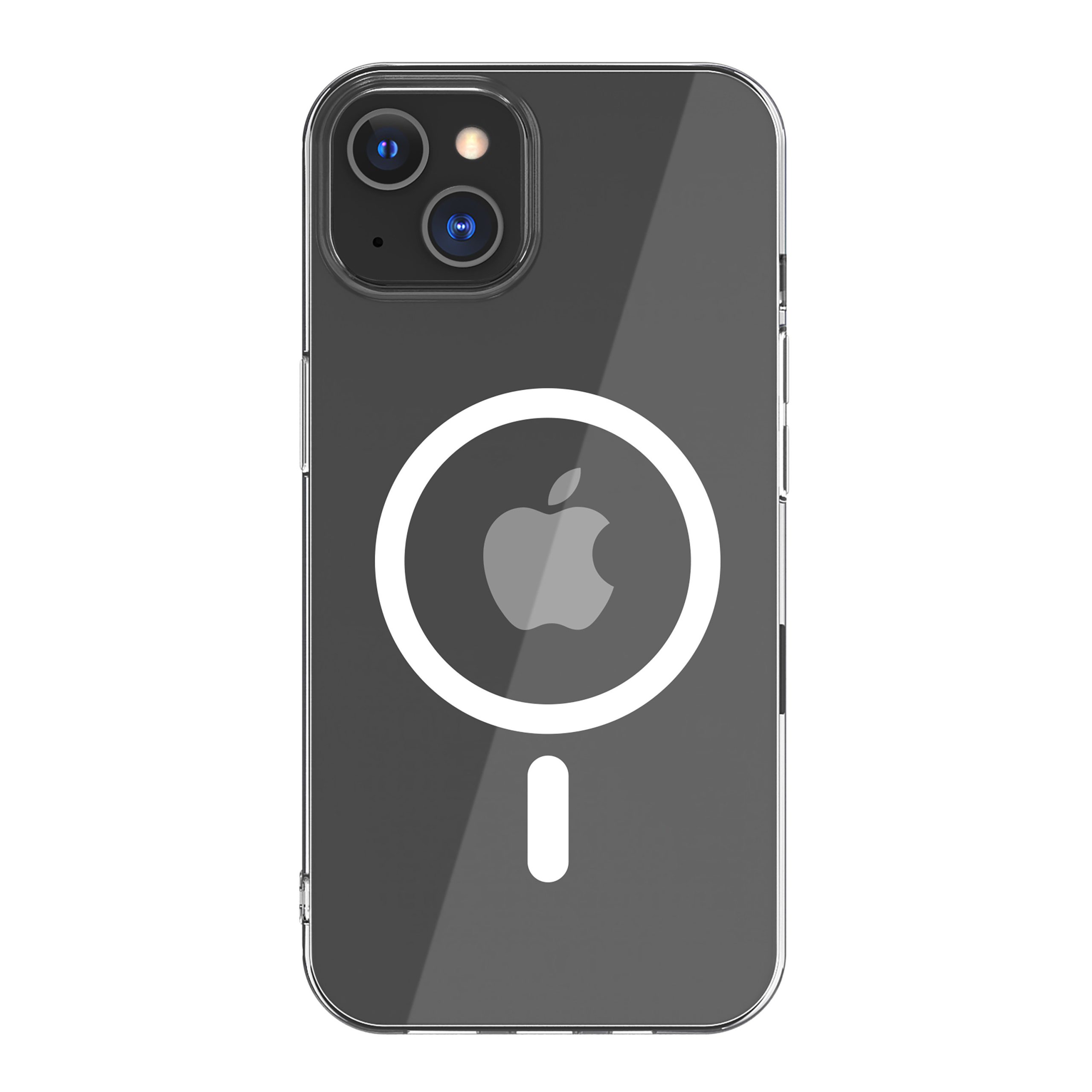 FUNDA MUVIT RECYCLETEK MAGSAFE PARA APPLE IPHONE 14 TRANSPARENTE