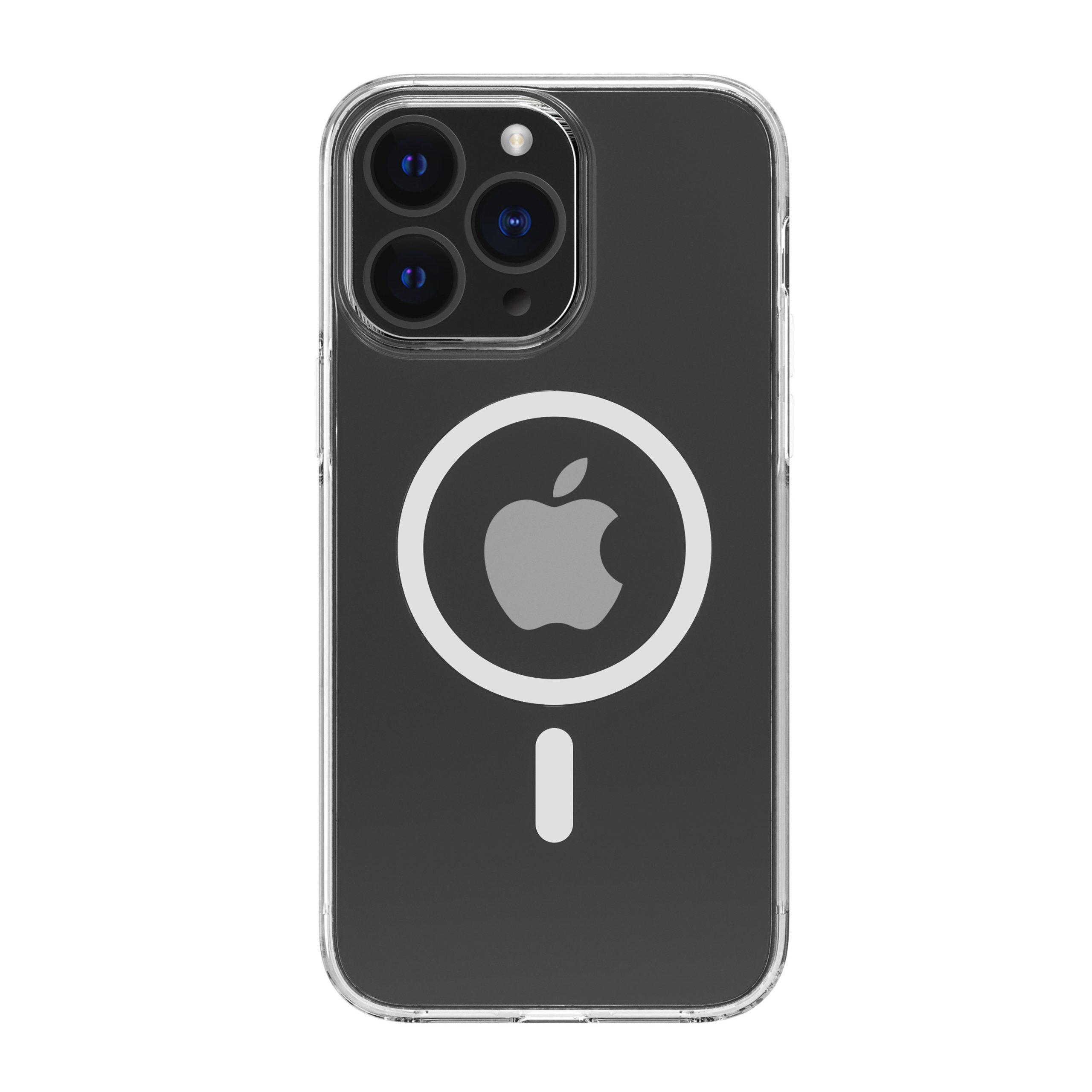 FUNDA MUVIT RECYCLETEK MAGSAFE PARA APPLE IPHONE 14 PRO TRANSPARENTE