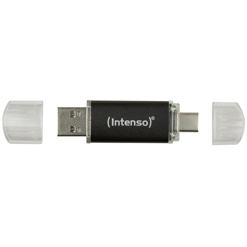 MEMORIA USB 3.2 INTENSO 64GB TWIST LINE A+C