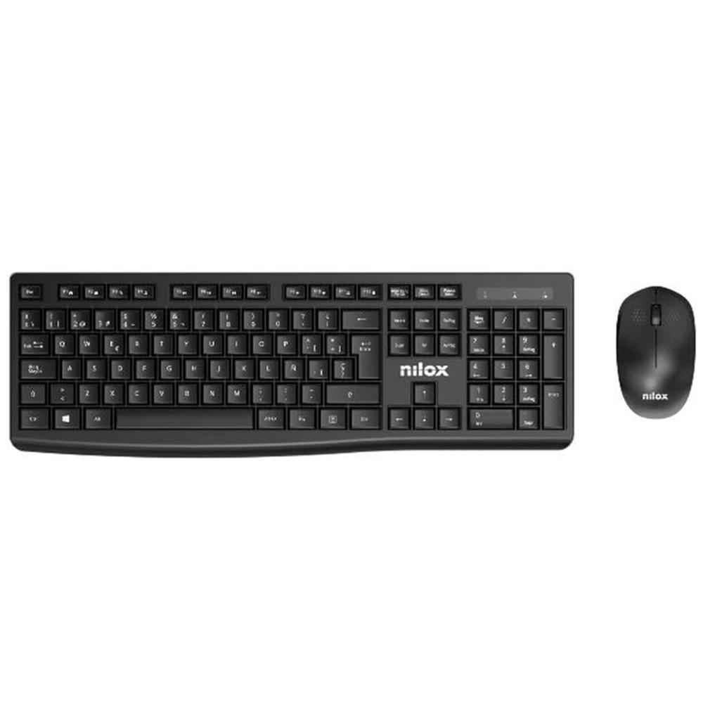 TECLADO + RATON NILOX NXKMWE012 INALAMBRICO