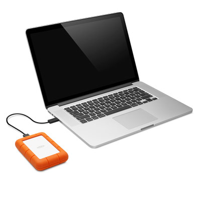 DISCO DURO EXTERNO HDD LACIE RUGGED MINI 2TB 2.5" USB TIPO C