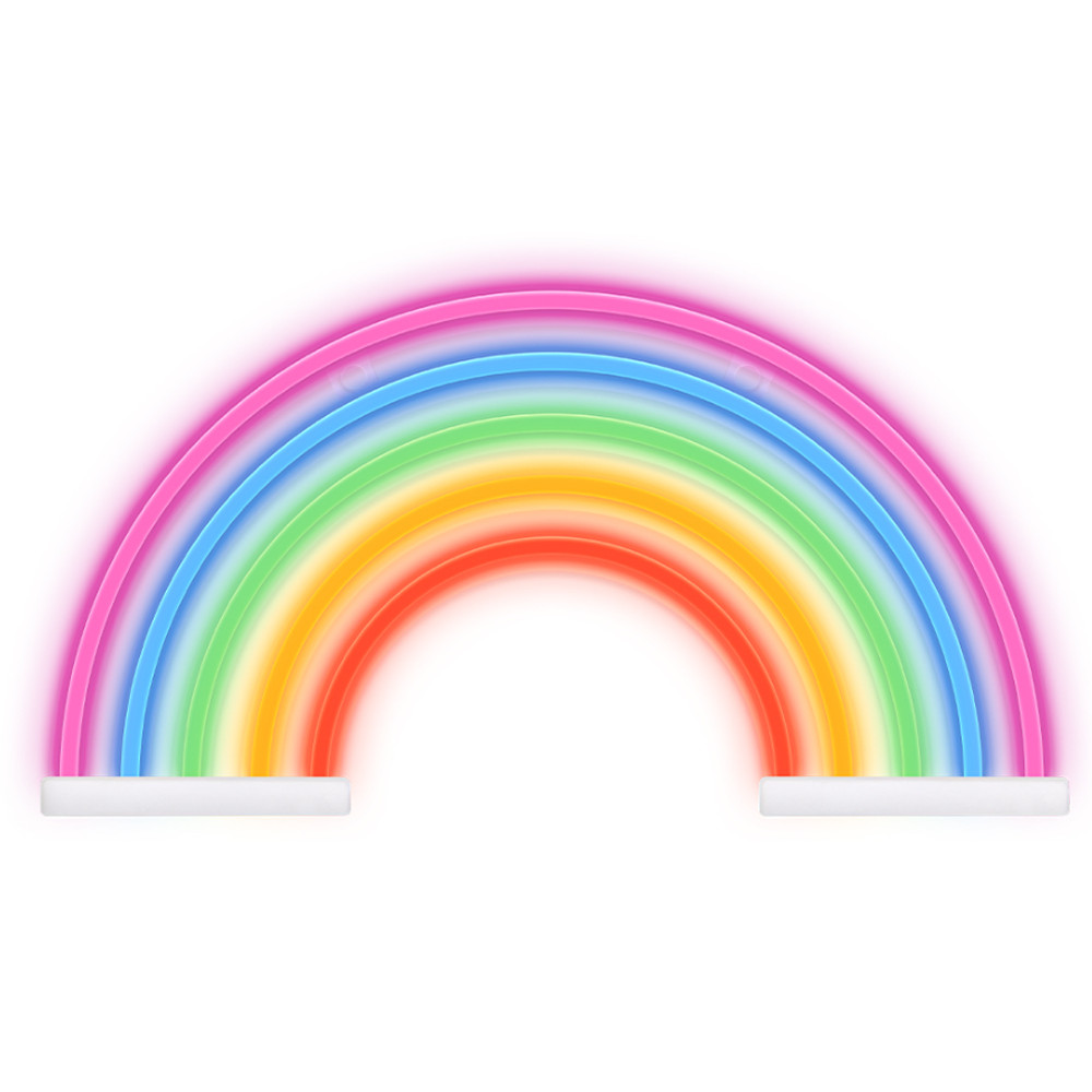 LAMPARA FOREVER NEON LED RAINBOW 5 COLORES
