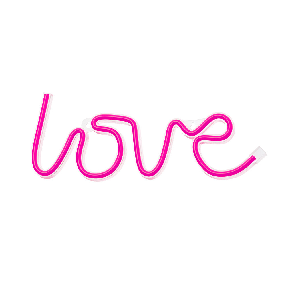 LAMPARA FOREVER NEON LED LOVE PINK