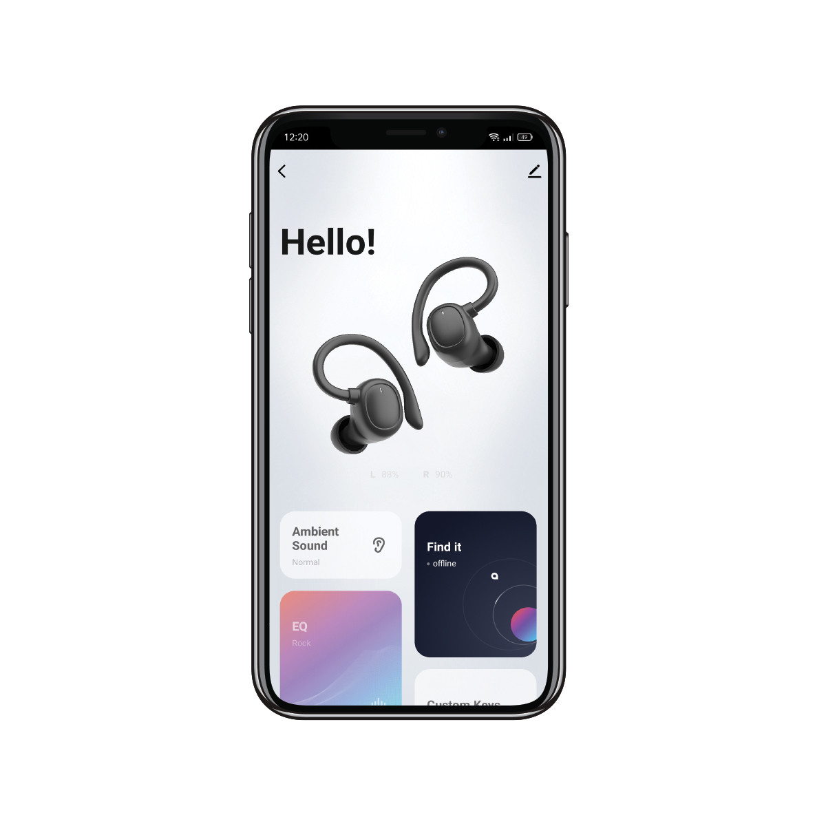 AURICULARES MUVIT IO SPORT ENC INALAMBRICO NEGRO