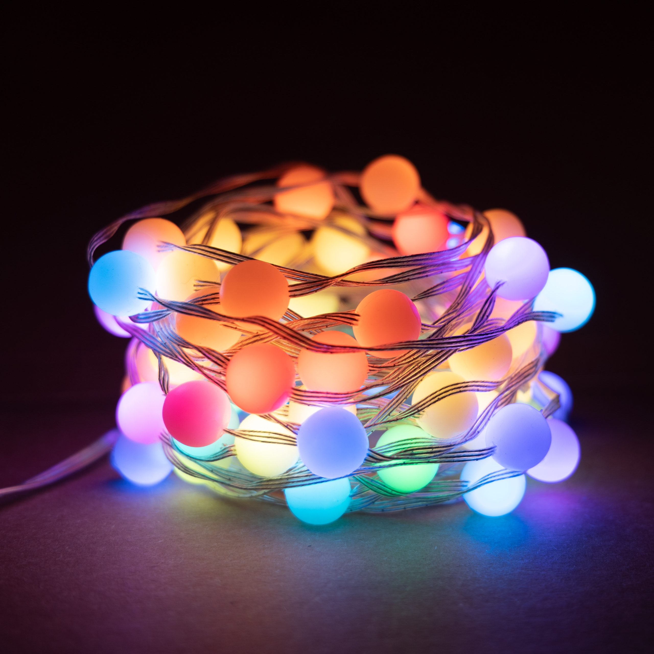 GUIRNALDA LUCES MUVIT IO WIFI DREAMCOLOR MINI GLOBO RGB 10M