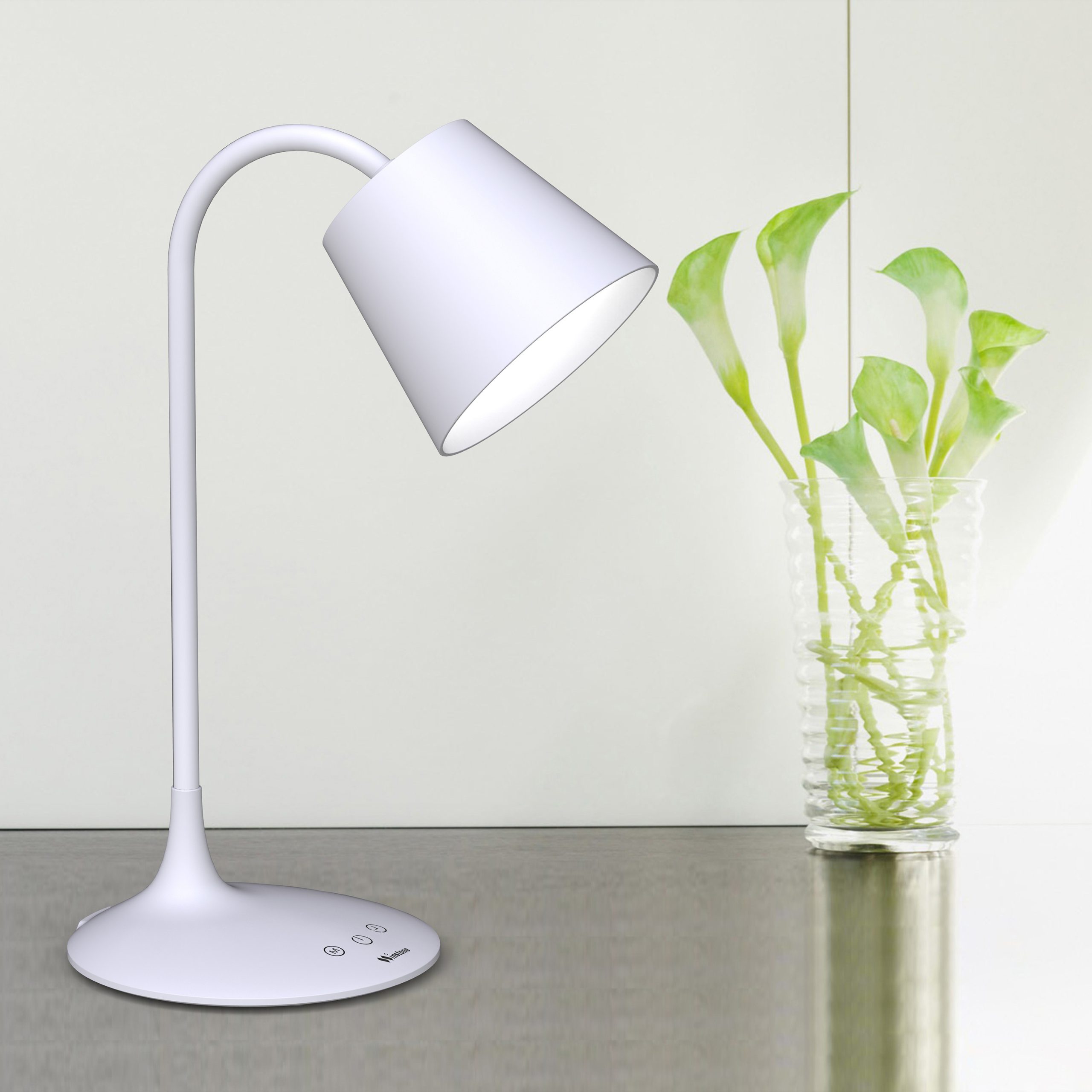 LAMPARA SOBREMESA MUVIT IO WIFI BLANCOS