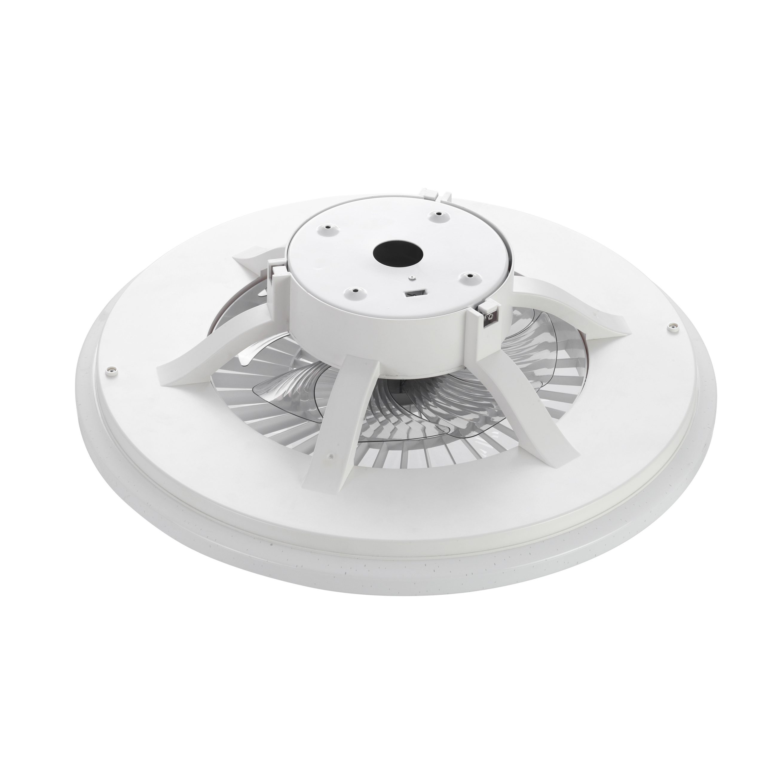 LAMPARA TECHO MUVIT IO WIFI 40W BLANCO + VENTILADOR 20W