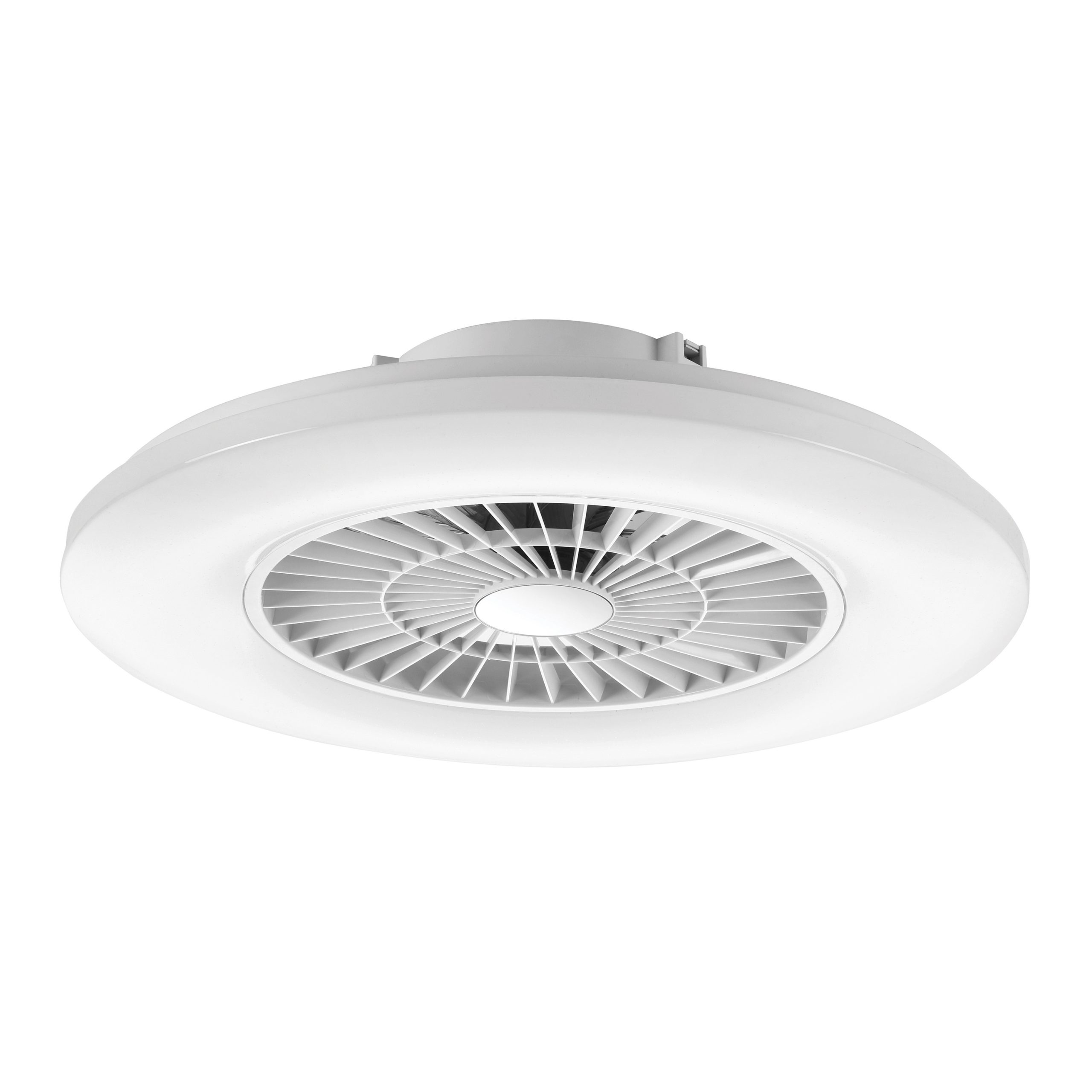LAMPARA TECHO MUVIT IO WIFI 40W BLANCO + VENTILADOR 20W