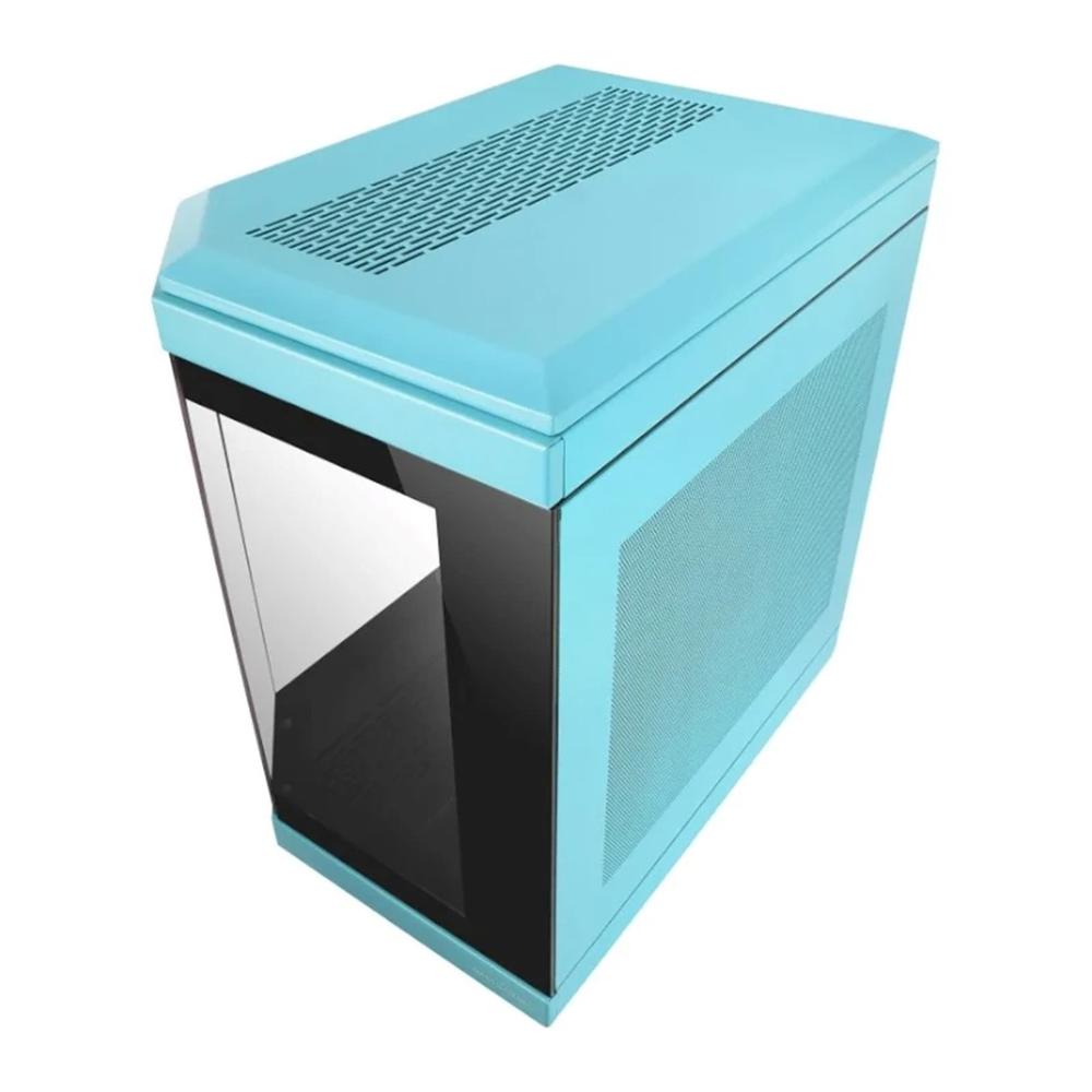 CAJA ORDENADOR MARS GAMING MC-3T ATX CRISTAL TEMPLADO AZUL