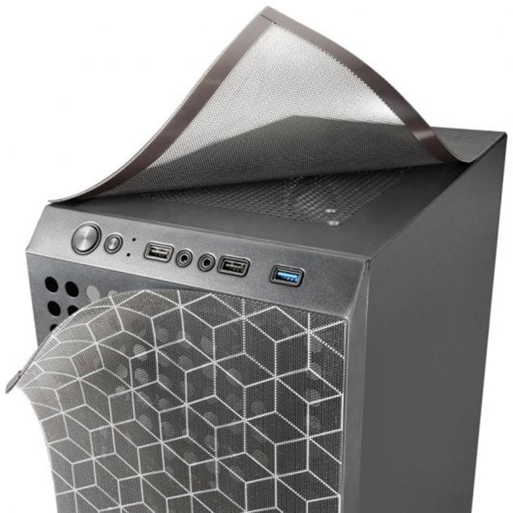 CAJA ORDENADOR MARS GAMING MC-MAG ATX FRGB CRISTAL TEMPLADO NEGRO