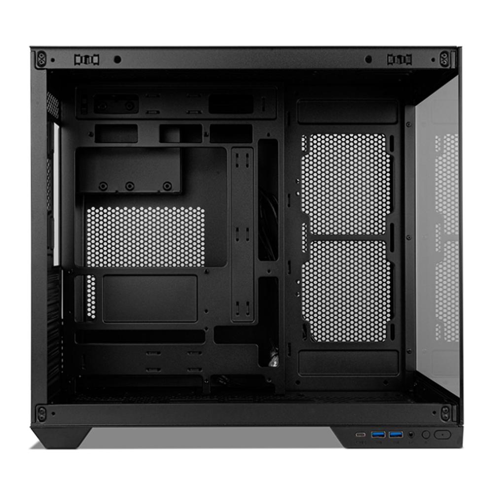 CAJA ORDENADOR GAMING HUMMER ASTRA NEO ATX ARGB CRISTAL TEMPLADO NEGRO