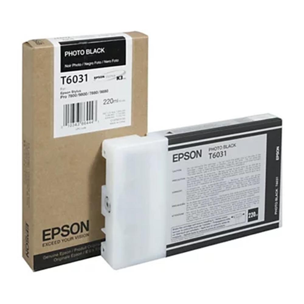CARTUCHO TINTA EPSON STYLUS PRO 7880/9880 NEGRO FOTO 220ML