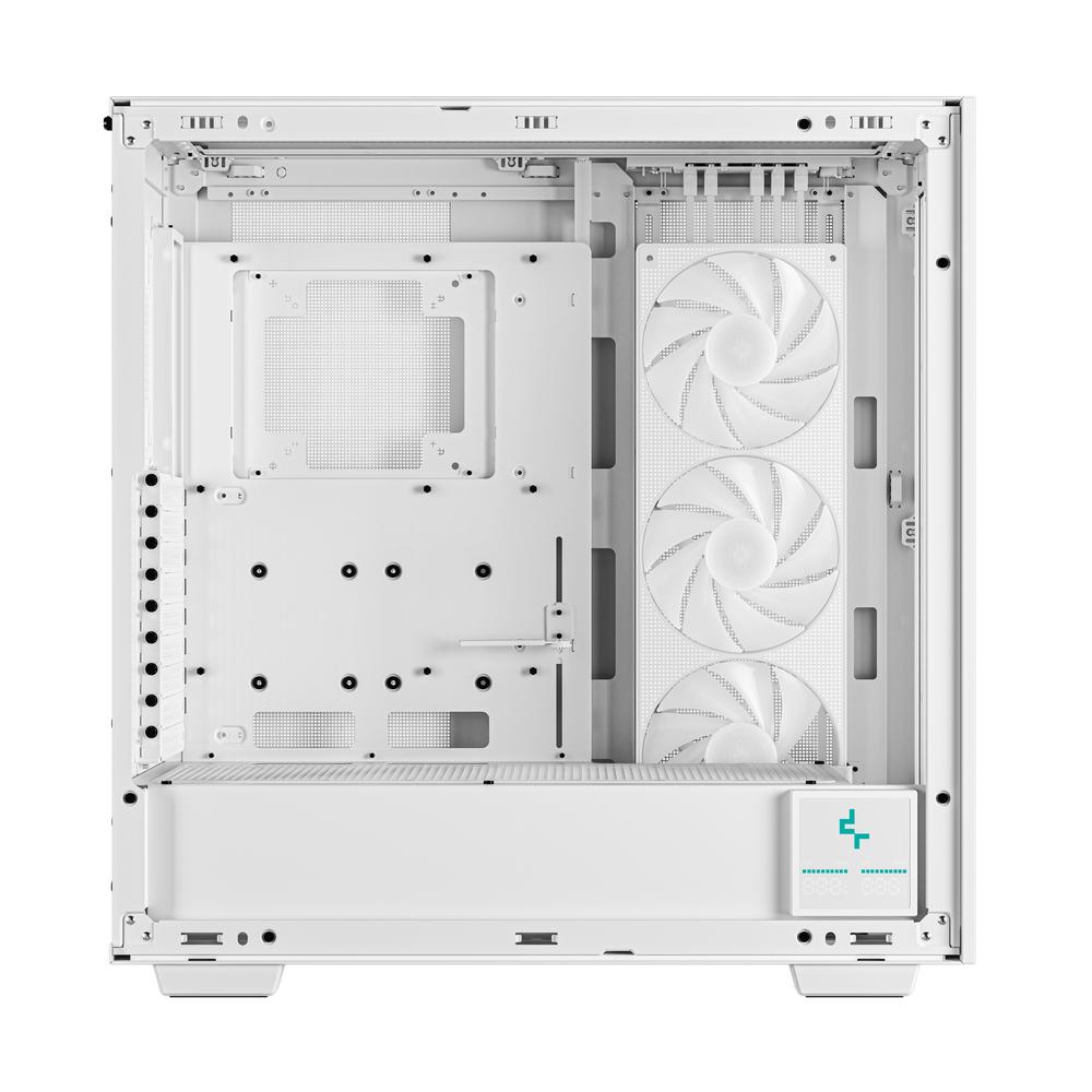 CAJA ORDENADOR GAMING DEEPCOOL E-ATX MORPHEUS ARGB CRISTAL TEMPLADO BLANCO