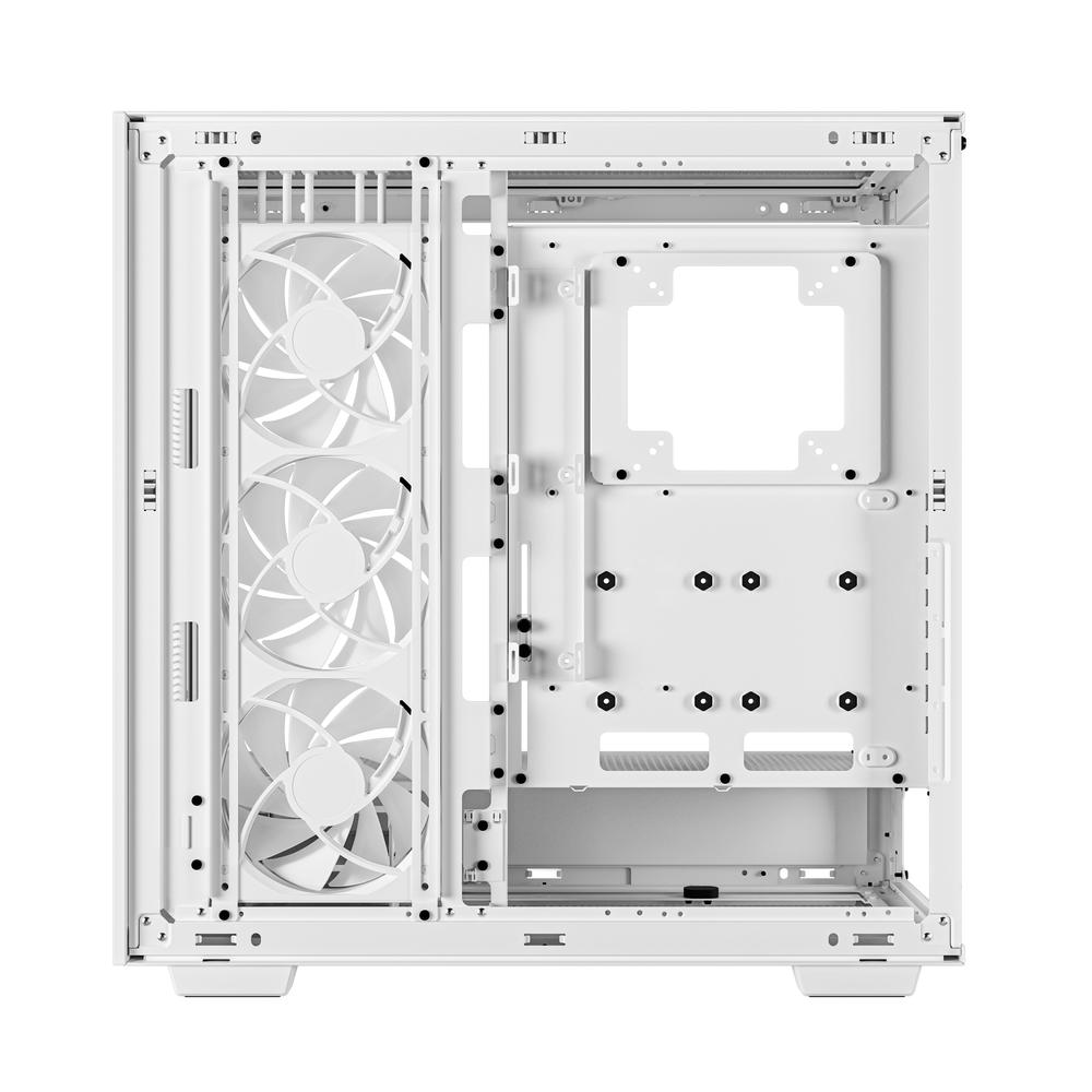 CAJA ORDENADOR GAMING DEEPCOOL E-ATX MORPHEUS ARGB CRISTAL TEMPLADO BLANCO