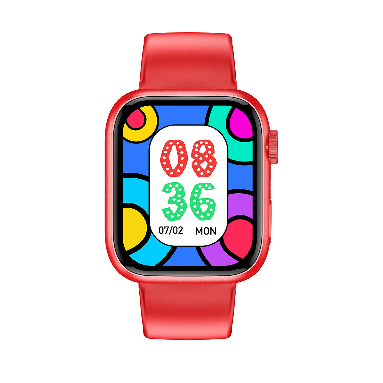 RELOJ SMARTWATCH FOREVER IGO WATCH 3 JW-500 ROJO