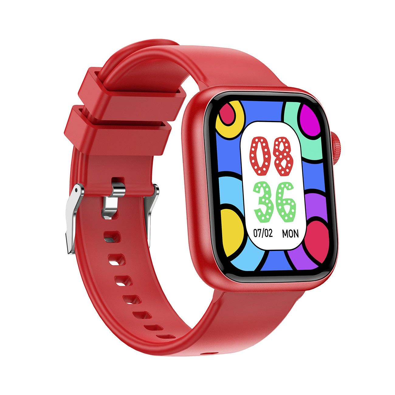 RELOJ SMARTWATCH FOREVER IGO WATCH 3 JW-500 ROJO