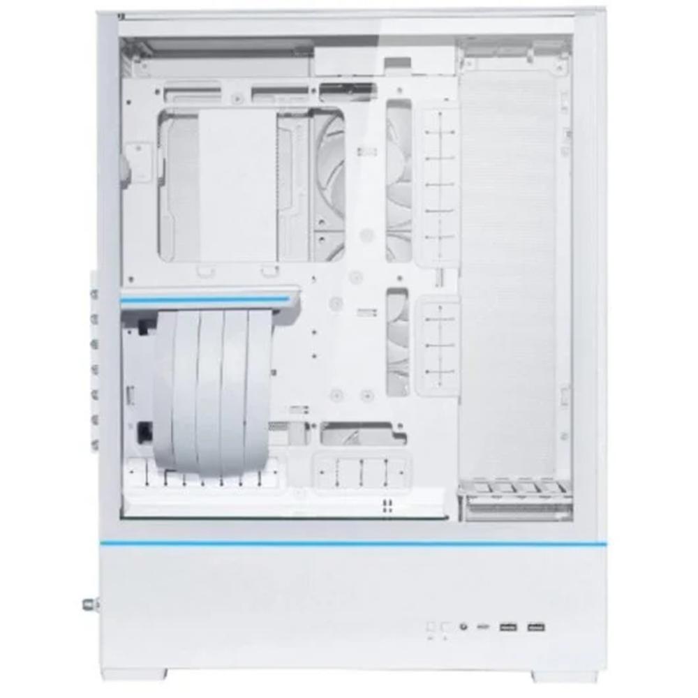 CAJA ORDENADOR GAMING LIAN LI LANCOOL SUP01 ATX CRISTAL TEMPLADO BLANCO