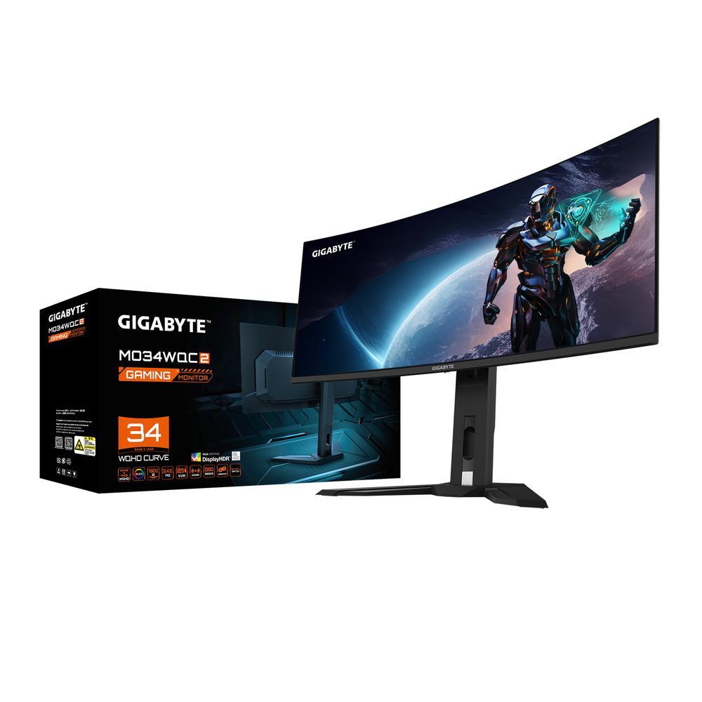 MONITOR GAMING GIGABYTE MO34WQC2 34" 3440X1440 VA 2K