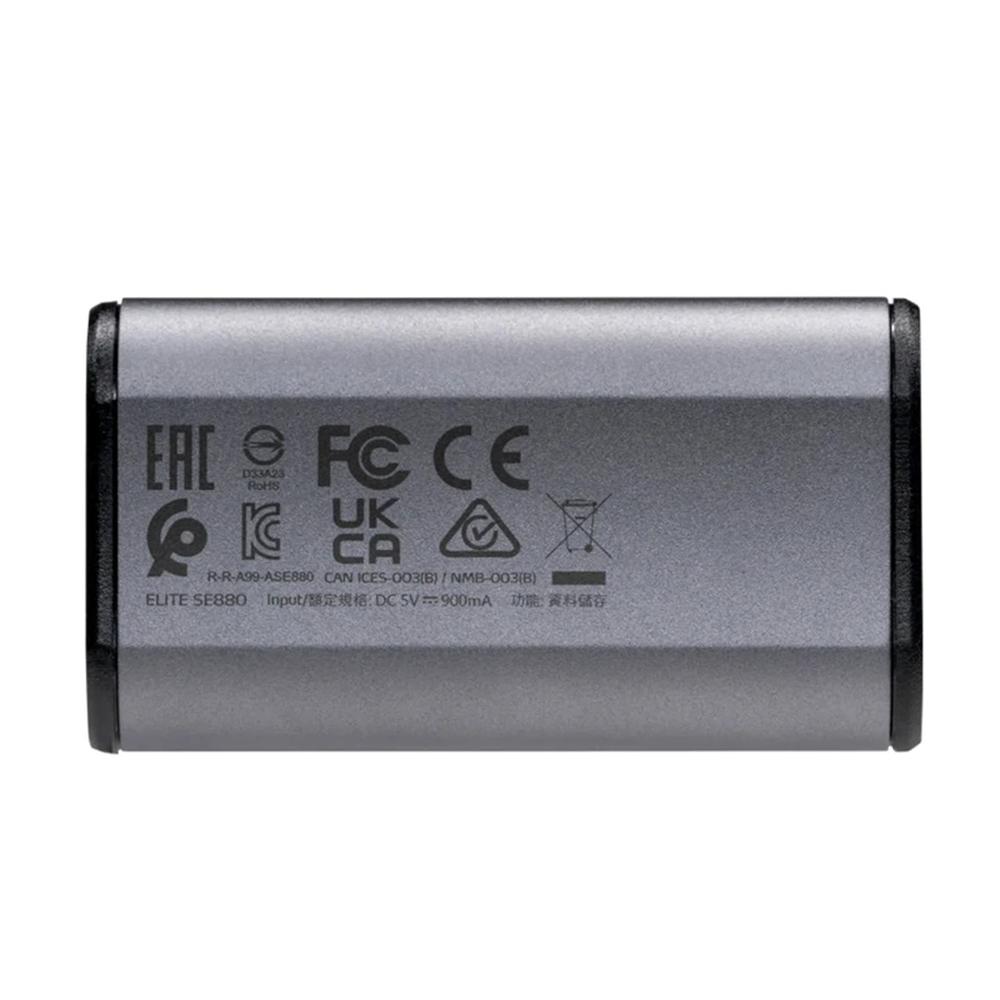 DISCO DURO EXTERNO SSD ADATA ELITE SE880 1TB USB TIPO C GRIS