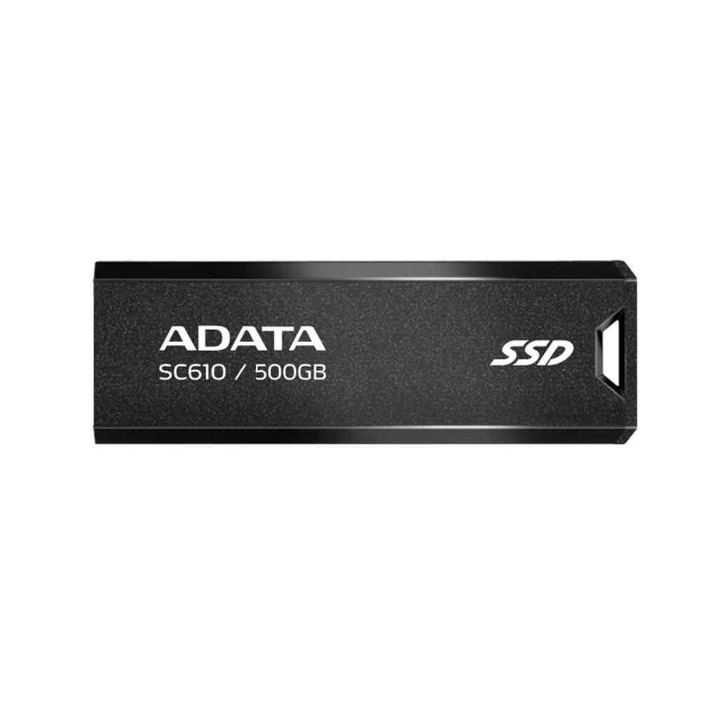 DISCO DURO EXTERNO SSD ADATA SC610 500GB USB 3.2 NEGRO