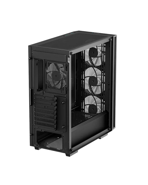 CAJA ORDENADOR GAMING DEEPCOOL MATREXX55 MESH V4 ATX CRISTAL TEMPLADO NEGRO