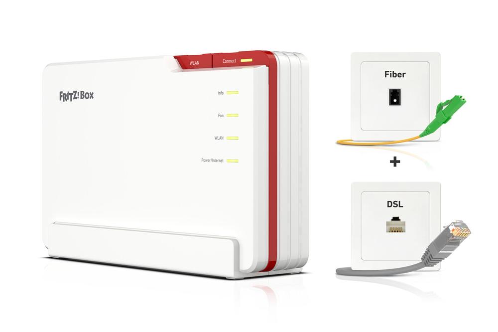 ROUTER WIFI 7 FRITZ! BOX 5690 PRO 1X2,5GB WAN 4XGB L