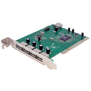 TARJETA PCI STARTECH USB 2.0 7 PUERTOS 4X EXTERNOS 3X INTERNOS