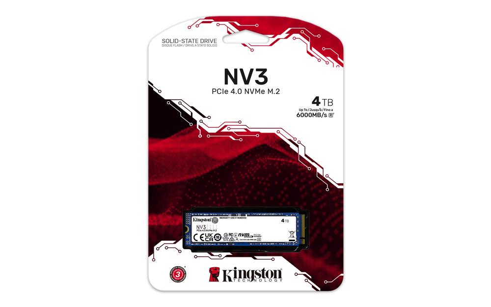 NV3 4 TB M.2 PCI Express 4.0 NVMe 3D NAND