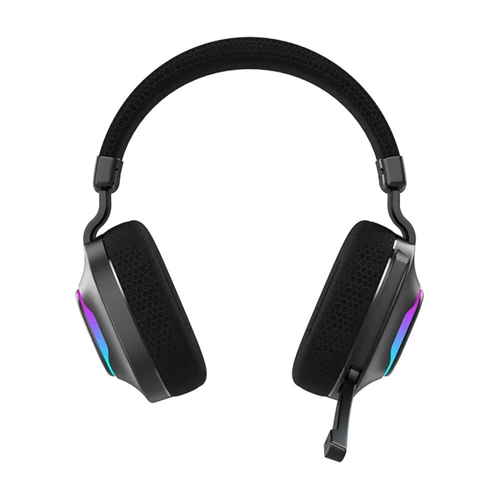 AURICULARES GAMING HIDITEC VORTEX ARGB INALAMBRICO NEGRO