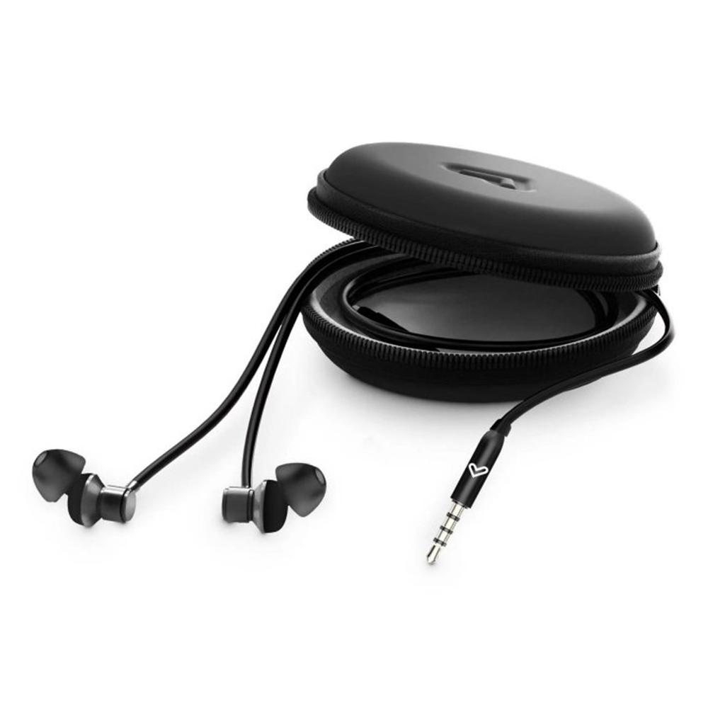 AURICULARES ENERGY SISTEM METALLIZED JACK 3.5MM NEGRO