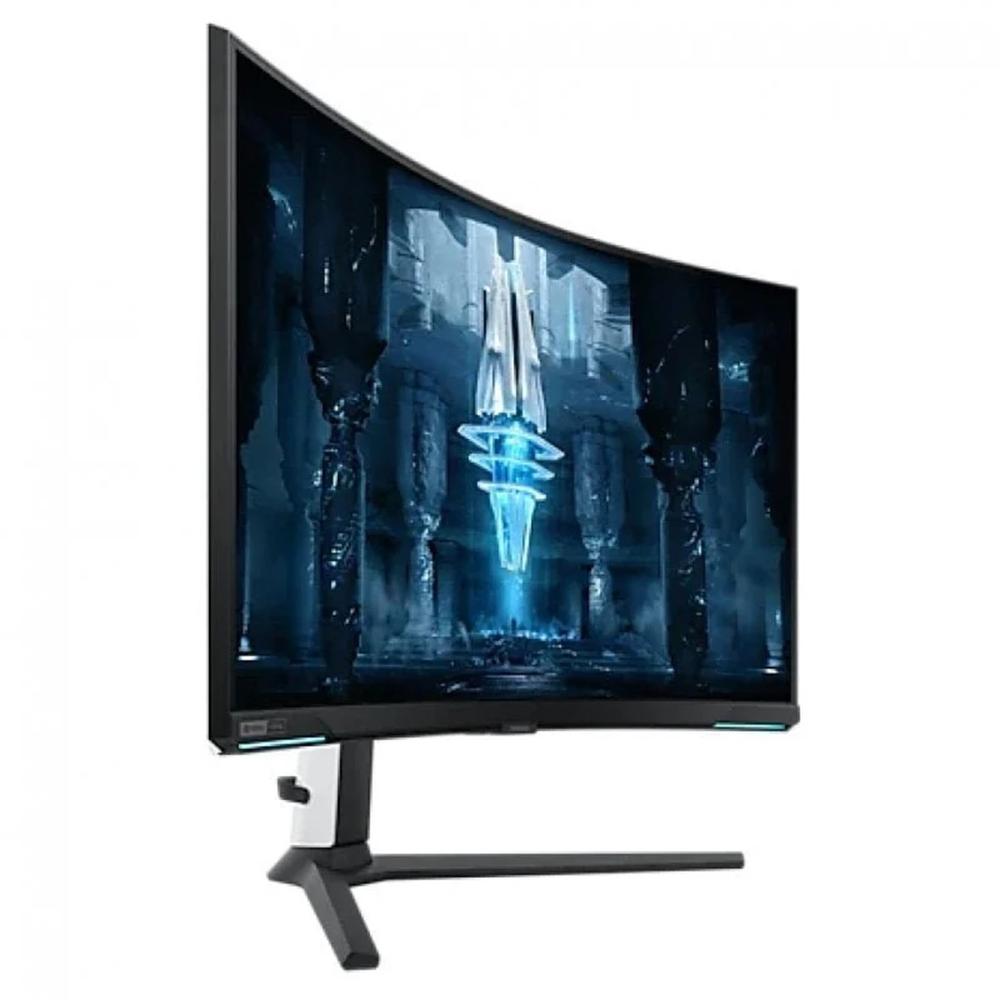 MONITOR MINI LED GAMING 32" SAMSUNG ODYSSEY NEO G8 CURVO/ VA/ DP/ HDMI/ 240HZ/ 1MS/ VESA 100X100