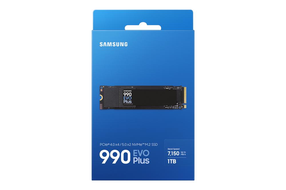 DISCO DURO INTERNO SOLIDO SSD SAMSUNG 990 EVO PLUS 1TB PCIE 4.0X4 5.0X2 NVME 2.0