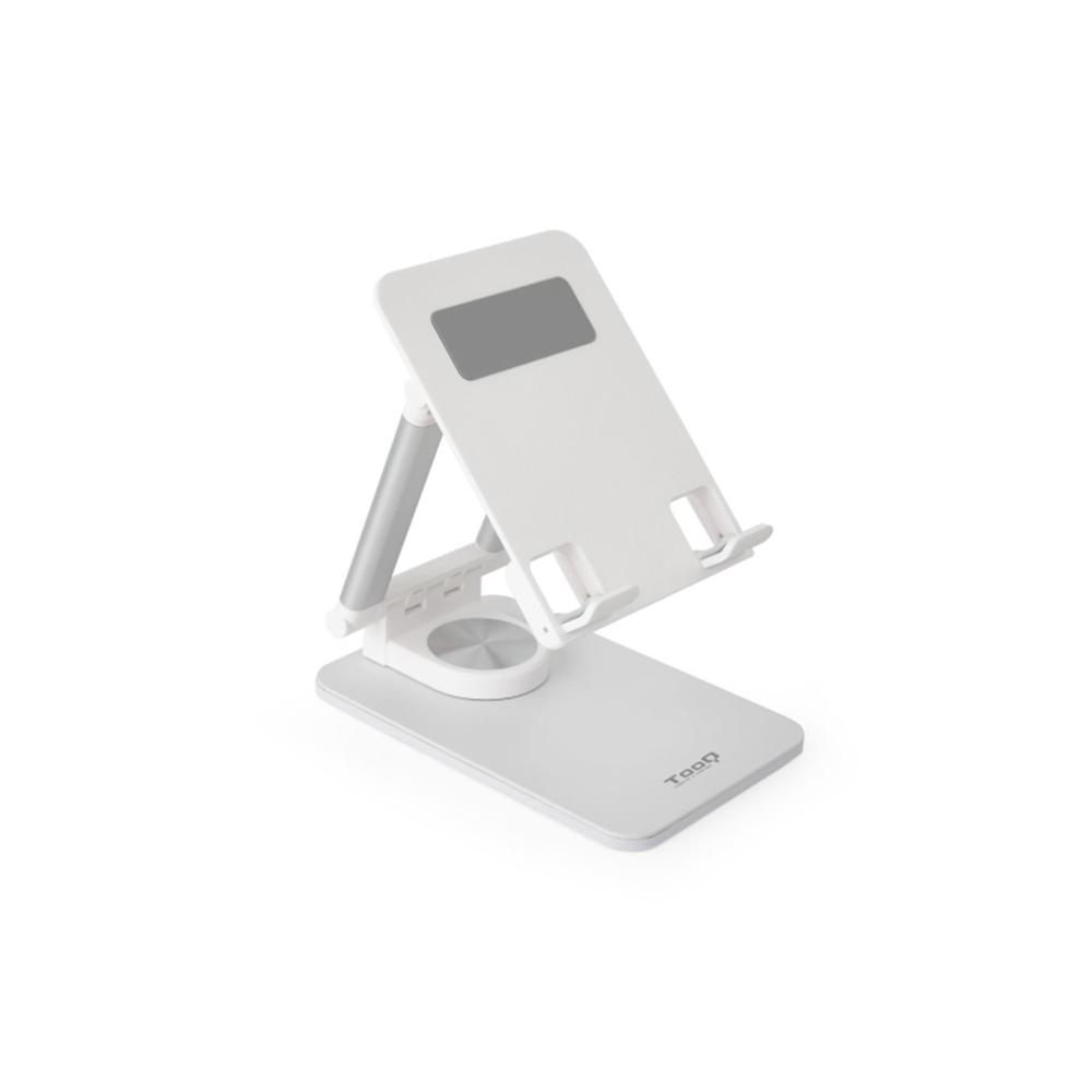 SOPORTE TOOQ PLEGABLE PARA TABLET HASTA 12.9" BLANCO