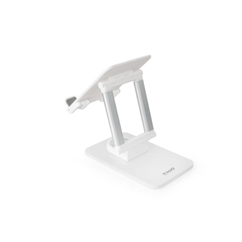 SOPORTE TOOQ PLEGABLE PARA TABLET HASTA 12.9" BLANCO