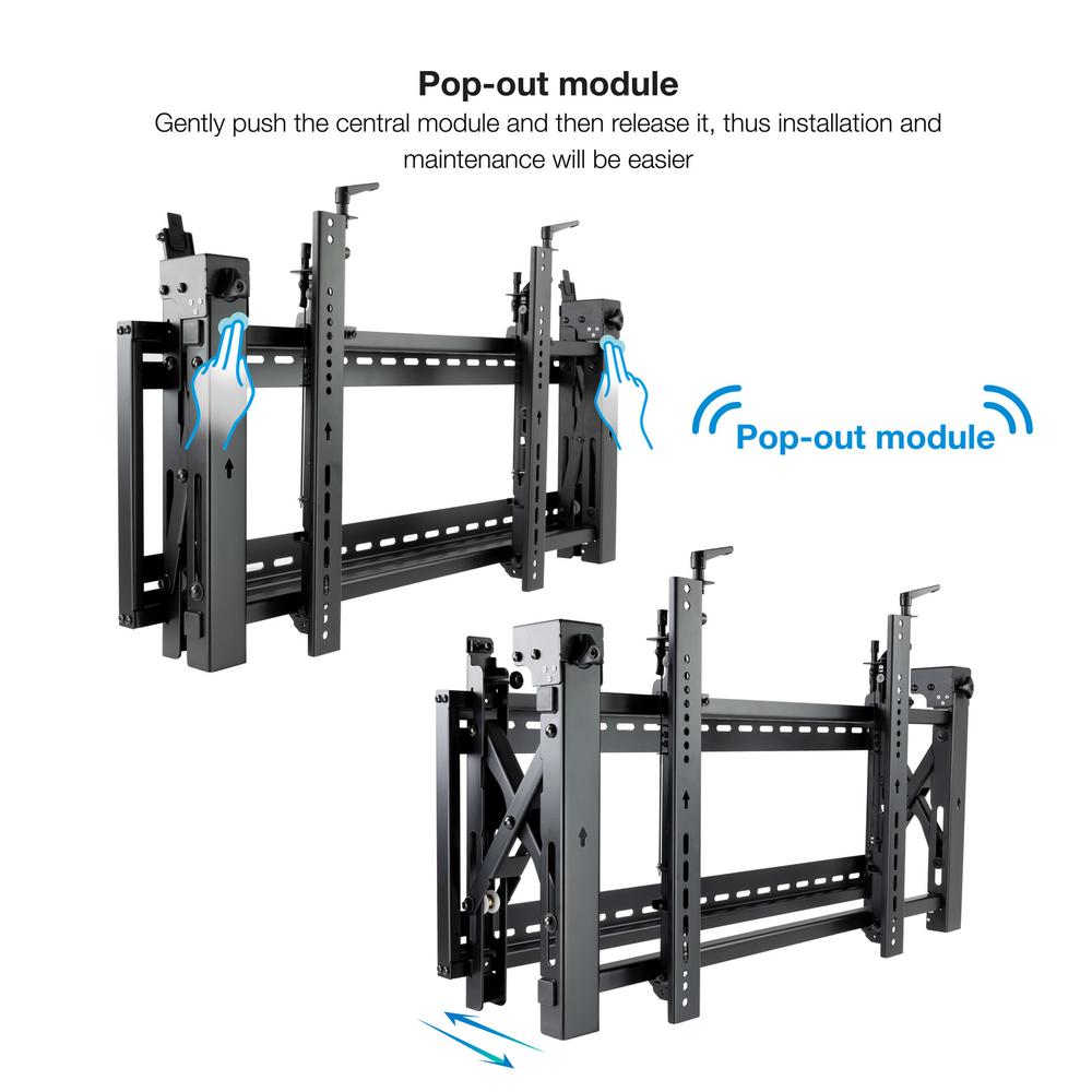 SOPORTE DE PARED TOOQ VESA HASTA 70" 800X400MM MAX 70KG