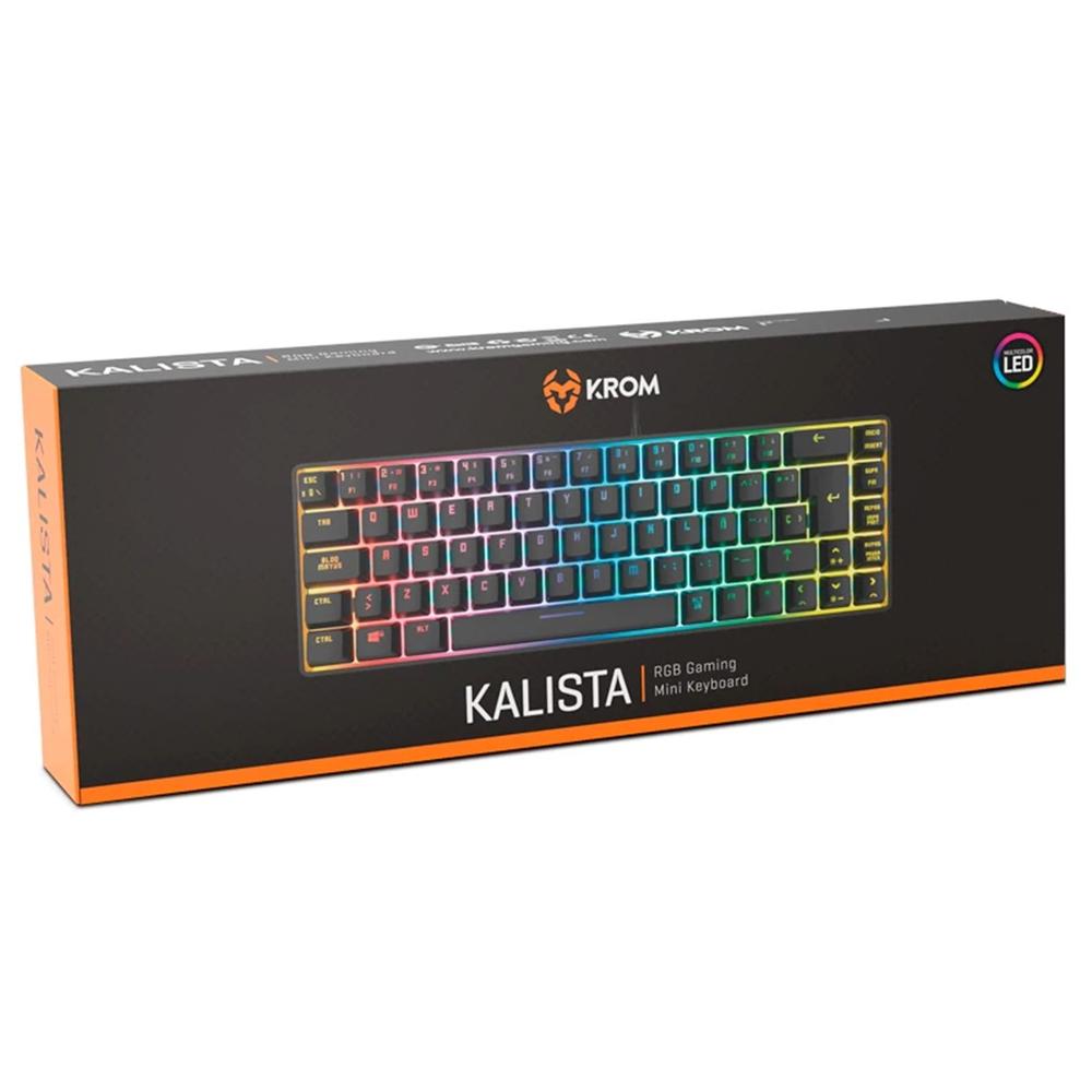 TECLADO GAMING KROM KALISTA USB