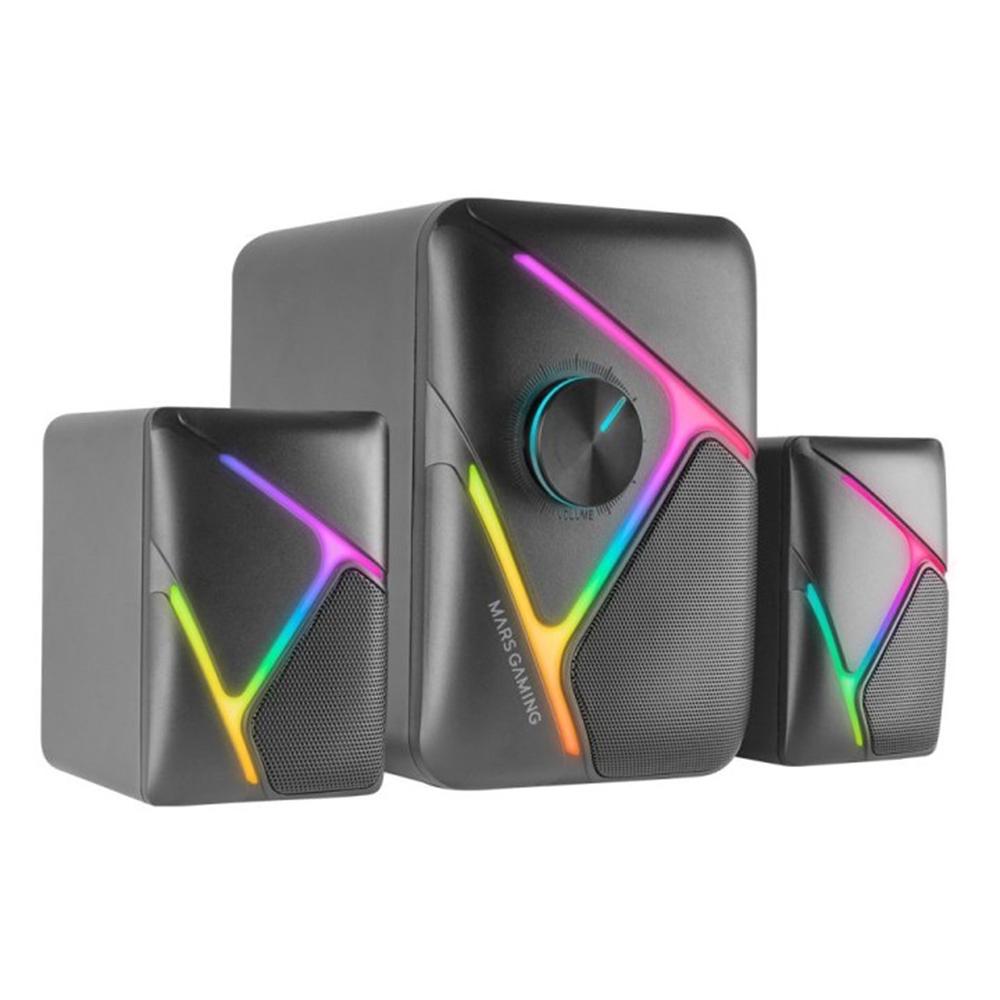 ALTAVOCES MARS GAMING 2.1 MS-H21 NEGRO