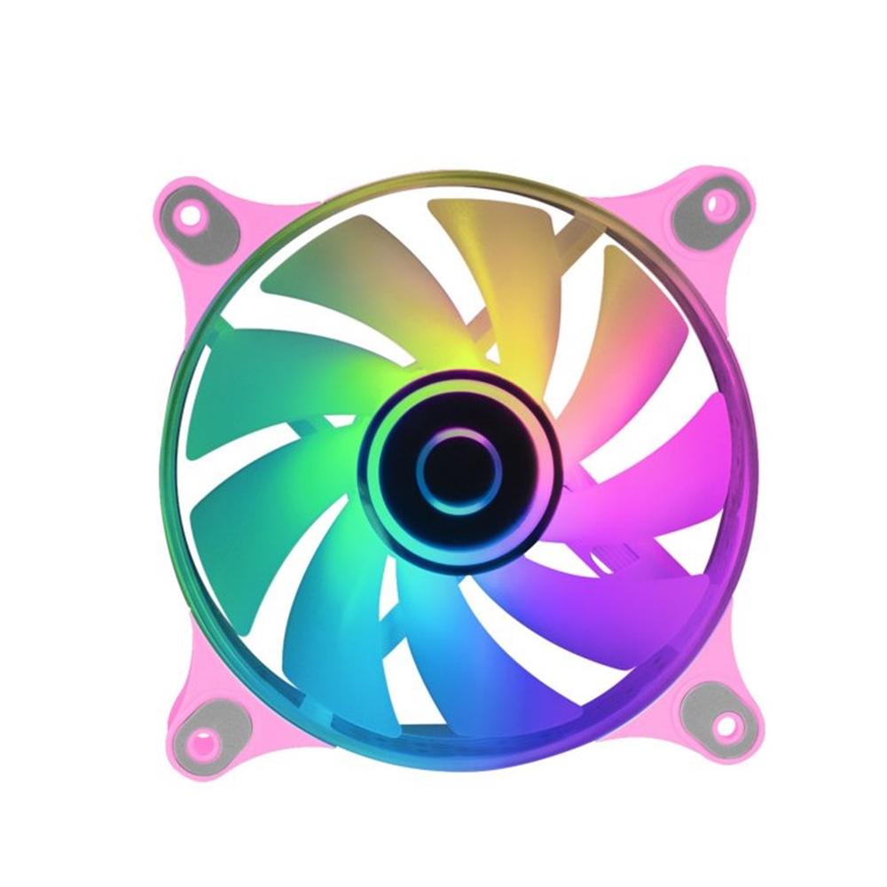 VENTILADOR MARS GAMING MF3D 120MM ARGB ROSA