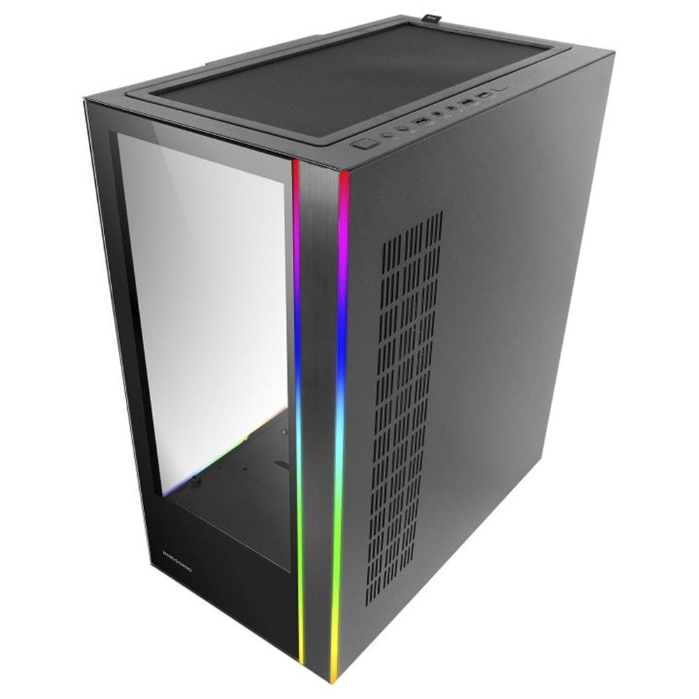 CAJA ORDENADOR MARS GAMING MCULT E-ATX CRISTAL TEMPLADO NEGRO