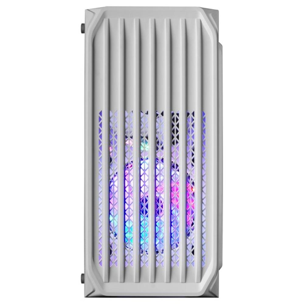 CAJA ORDENADOR MARS GAMING MC-S2 FRGB CRISTAL TEMPLADO BLANCO