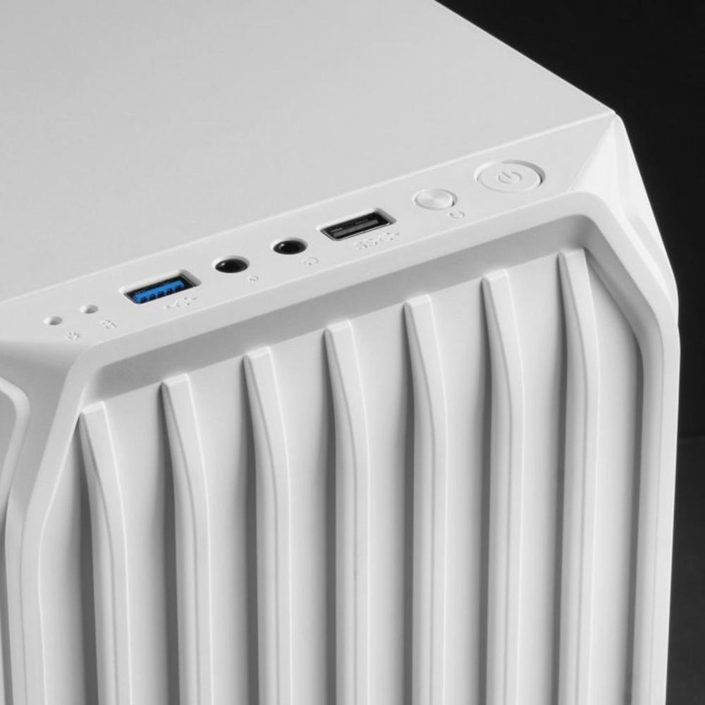 CAJA ORDENADOR MARS GAMING MC-S2 FRGB CRISTAL TEMPLADO BLANCO