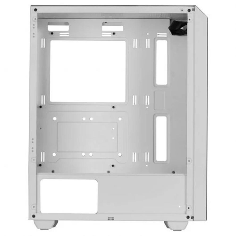 CAJA ORDENADOR MARS GAMING MCMAGW ATX RGB CRISTAL TEMPLADO BLANCO