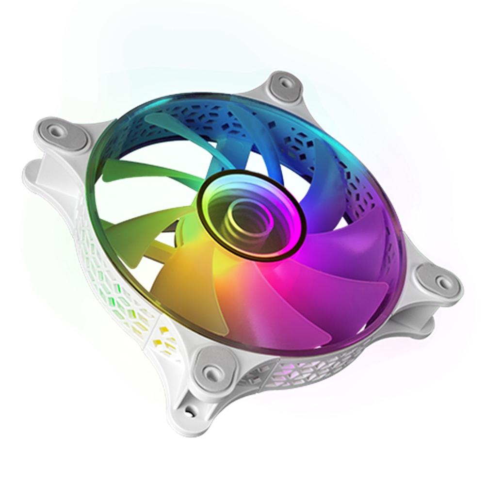VENTILADOR MARS GAMING MF3DKITW 3 X 120MM ARGB BLANCO