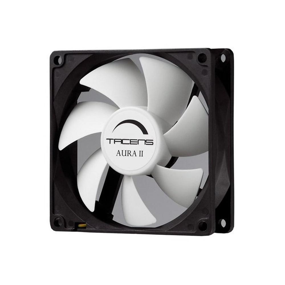 VENTILADOR CAJA TACENS 2 AURAII 90MM NEGRO/BLANCO